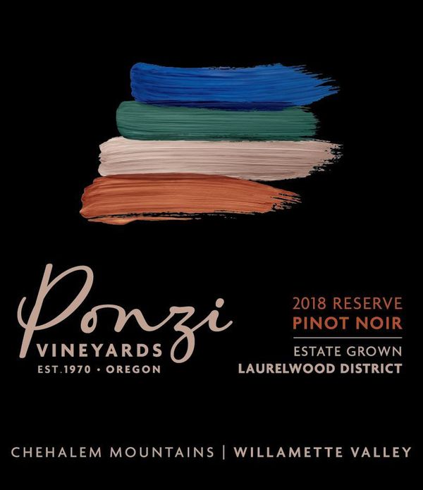 2018 Ponzi Vineyards Laurelwood District Reserve Pinot Noir