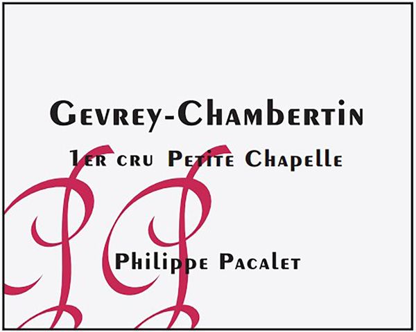2020 Philippe Pacalet Gevrey-Chambertin Petite-Chapelle
