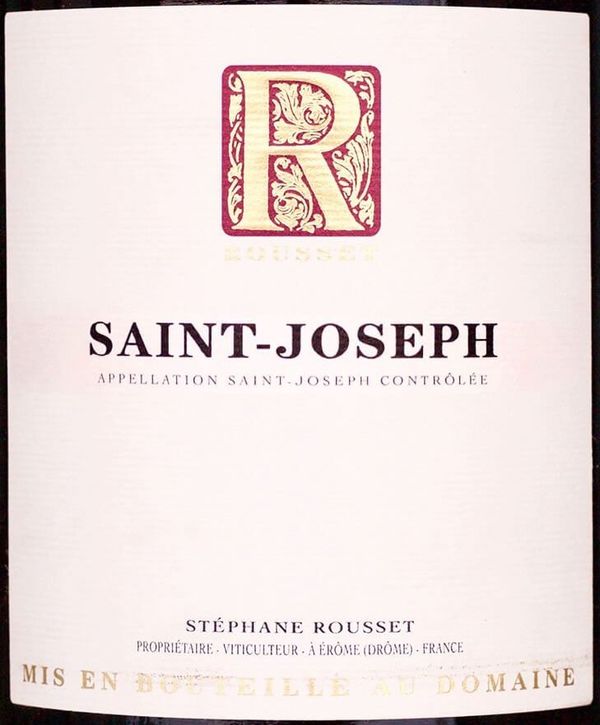 2019 Domaine Rousset Saint-Joseph