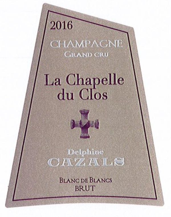 2016 Claude Cazals Champagne Blanc de Blanc Brut La Chapelle du Clos