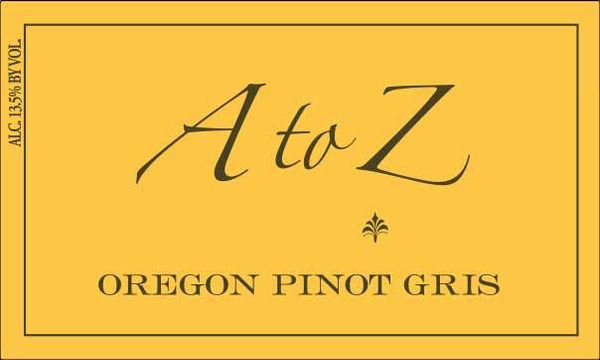 2019 A to Z Wineworks Pinot Gris