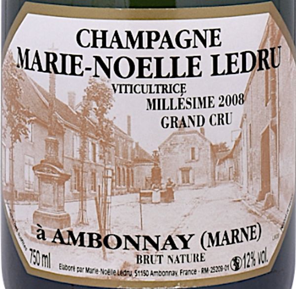 2009 Marie-Noelle Ledru Champagne Grand Cru Millésime