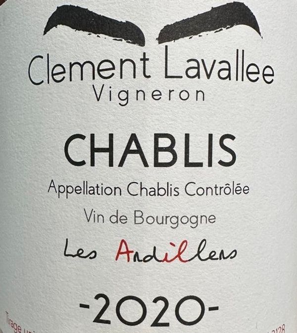 2020 Domaine Clement Lavallee Chablis Les Ardillers