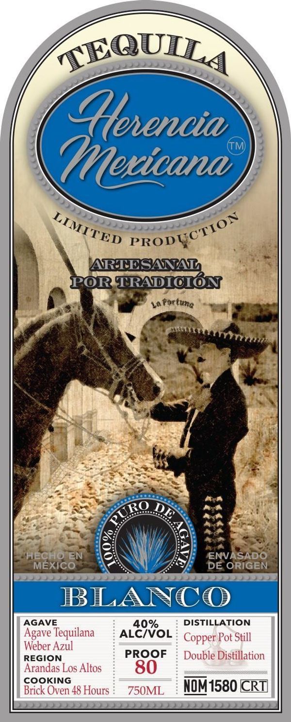Herencia Mexicana Tequila Blanco