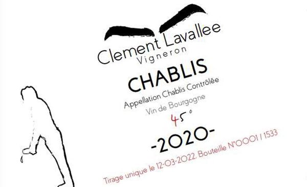 2020 Domaine Clement Lavallee Chablis 45 Degrees