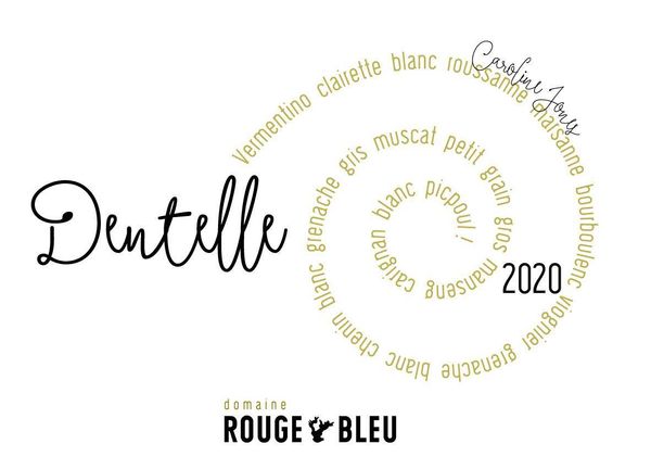 2020 Domaine Rouge Bleu Dentelle Blanc