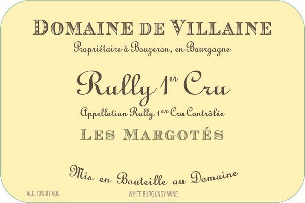 2019 Domaine de Villaine Rully Les Margotés