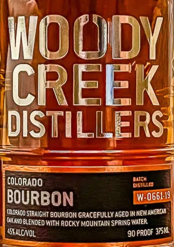 Woody Creek Distillers Colorado Straight Bourbon Whiskey