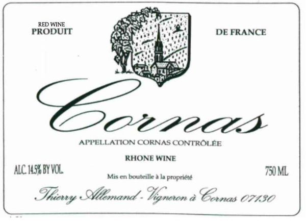 2002 Thierry Allemand Cornas
