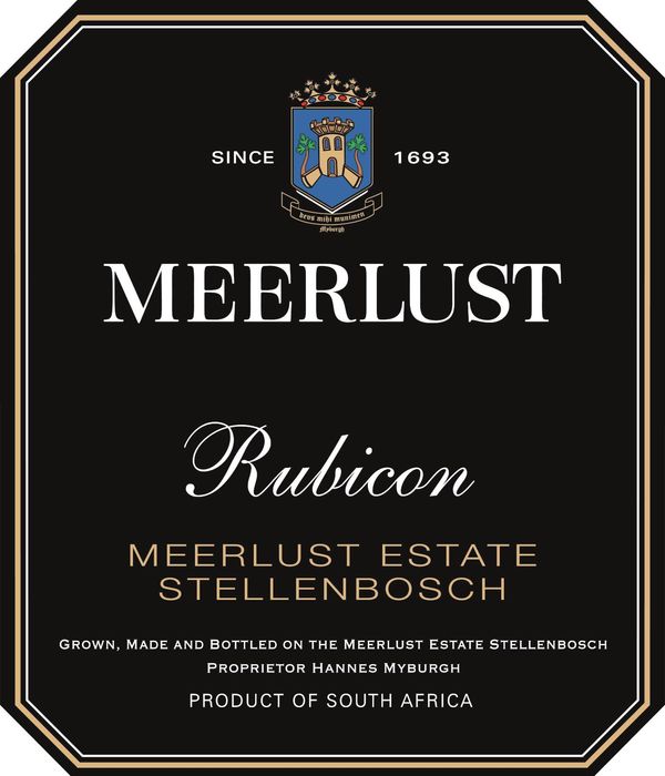 2018 Meerlust Estate Rubicon
