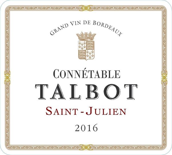 2016 Connétable Talbot St. Julien