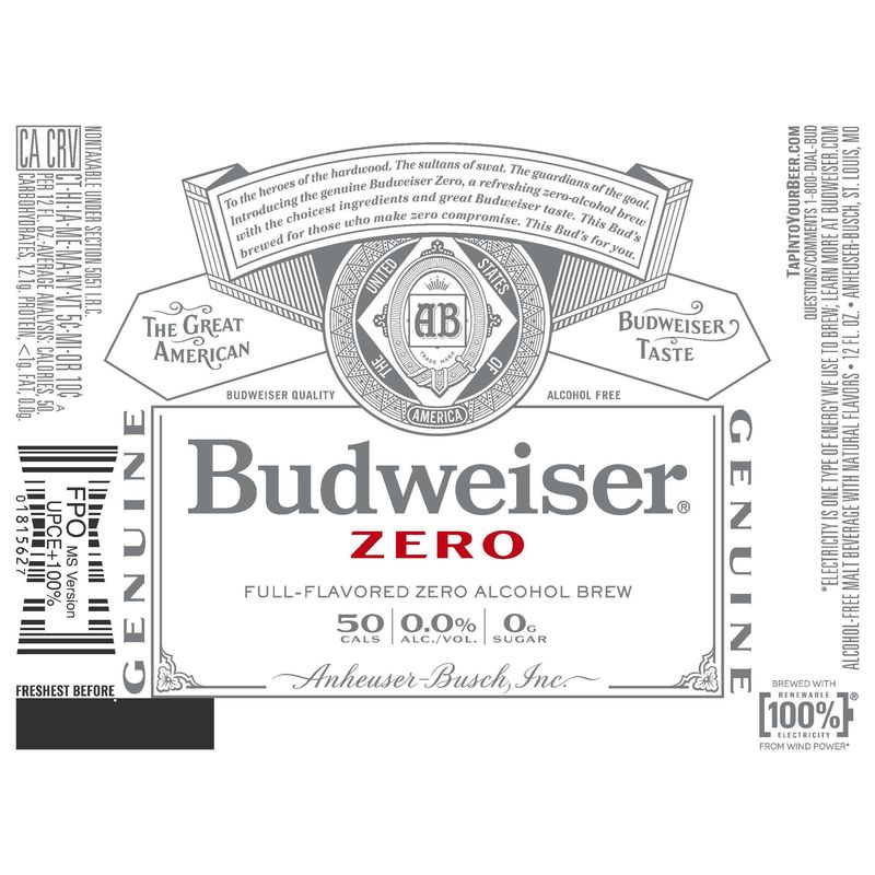 Lukas Liquor Superstore - Lone Tree, CO ⋆ BUD ZERO NON-ALCOHOLIC 12PC 12OZ