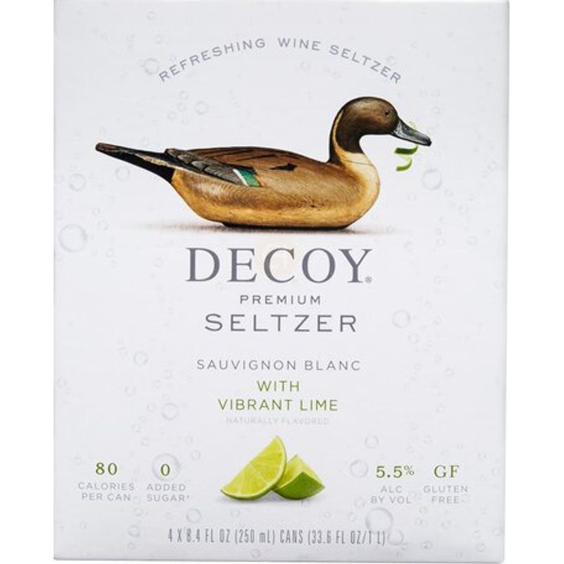 Lukas Liquor Superstore Lone Tree, CO ⋆ DECOY SELTZER LIME SAUV BL 4PK