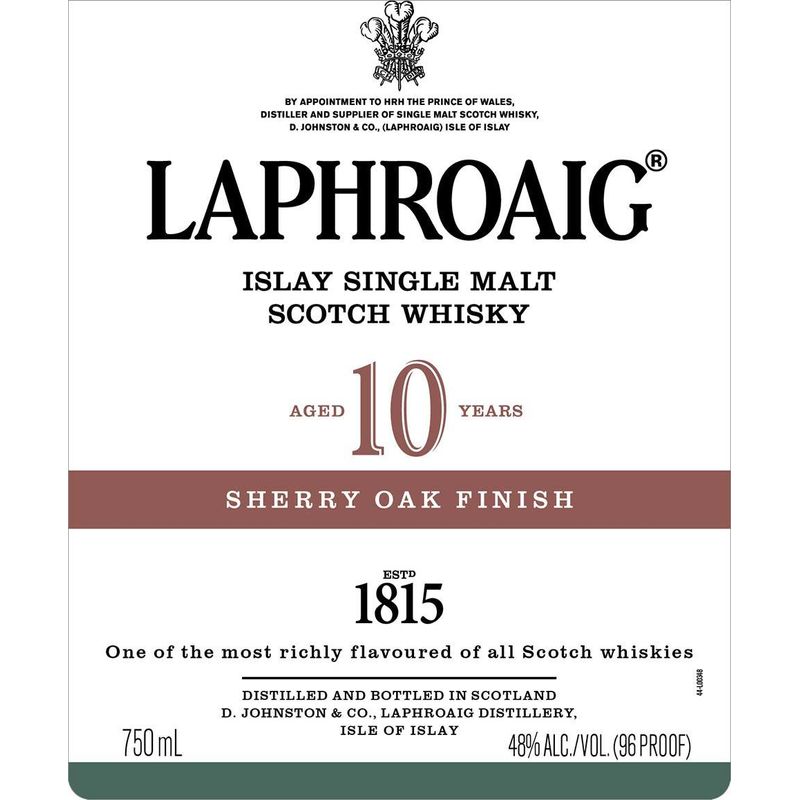 Laphroaig 10Yr Cask Strength 750ml - Luekens Wine & Spirits