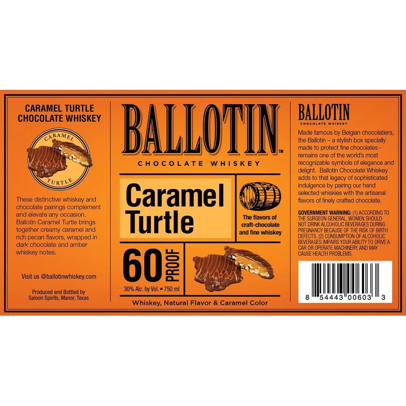 Lukas Liquor Superstore Lone Tree, CO ⋆ BALLOTIN CARAMEL TURTLE